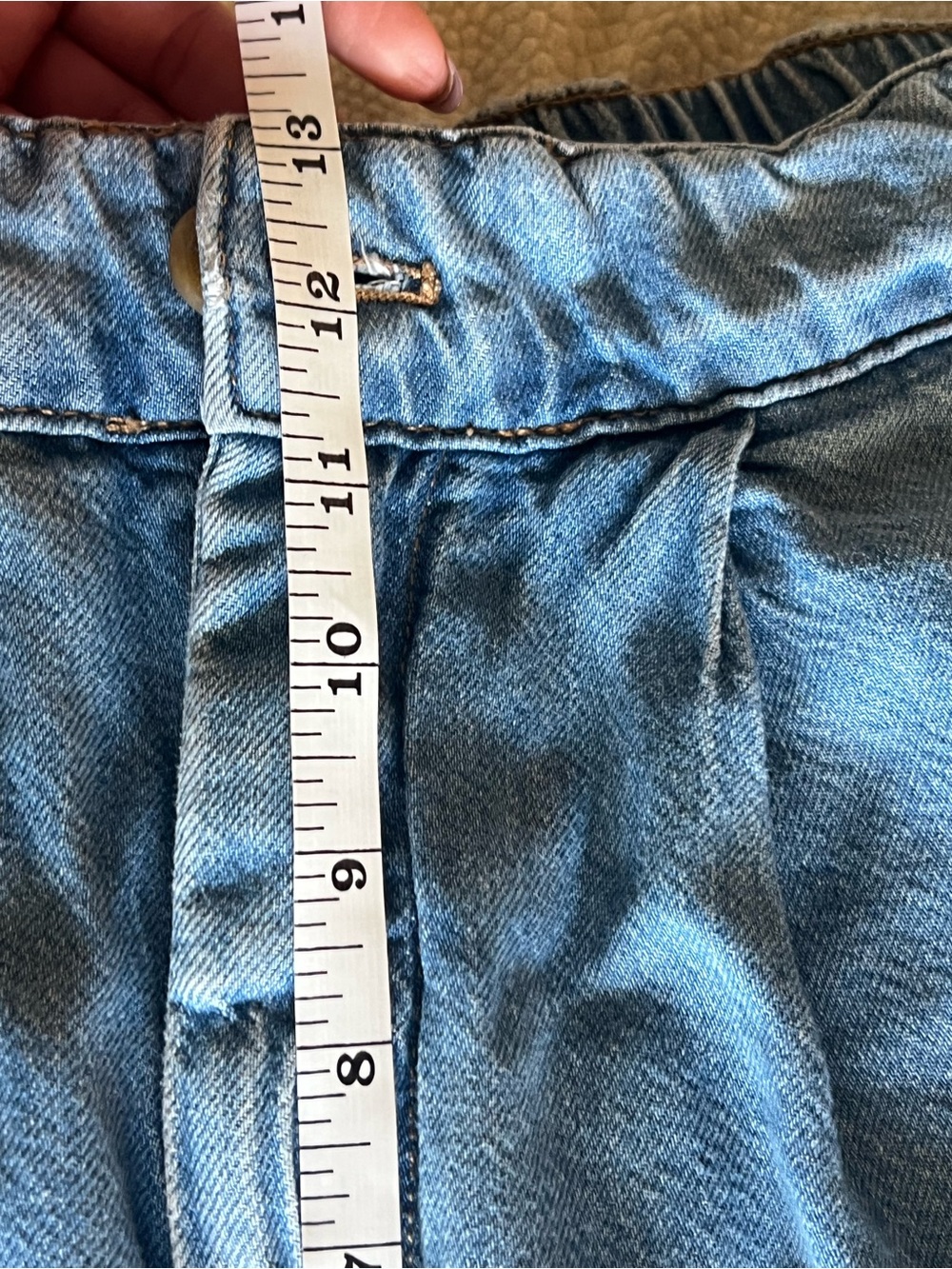 Pilcro wide leg cinched waist culotte jeans - Picture 6 of 8